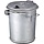 Abfallbehälter aus verzinktem Stahl 70 Liter