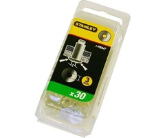 STANLEY Stanley Sluitringen Aluminium 5mm - 30 stuks