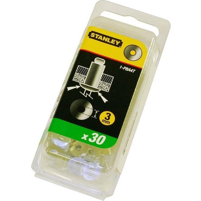 STANLEY Stanley Sluitringen Aluminium 5mm - 30 stuks