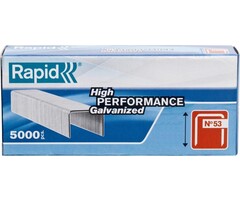 Rapid Rapid Nieten 53-6 mm Gegalvaniseerd 5.000 st.. Box