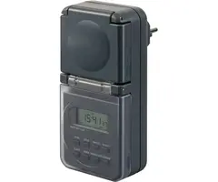 Brennenstuhl Brennenstuhl 1506706 Timer-power strip digital 24h mode IP44 Programmable ON-OFF settings , Daylight savings control, RND mode
