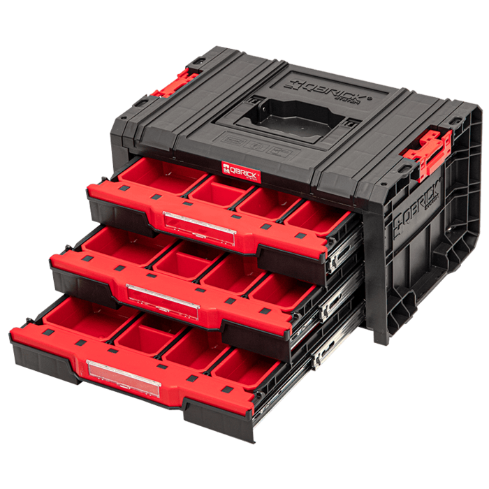 QBRICK QBRICK werkzeugkasten mit Schubladen System PRO DRAWER 3 TOOLBOX EXPERT