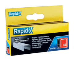 Rapid Rapid Non. 53 agrafes en fil fin 14 mm 2500 pièces