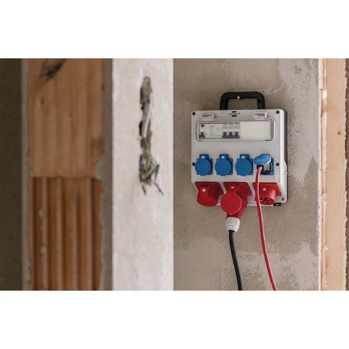 Brennenstuhl Brennenstuhl Wandverteiler-Steckdose 4x 230V Schuko, 2xCEE 400V/16A