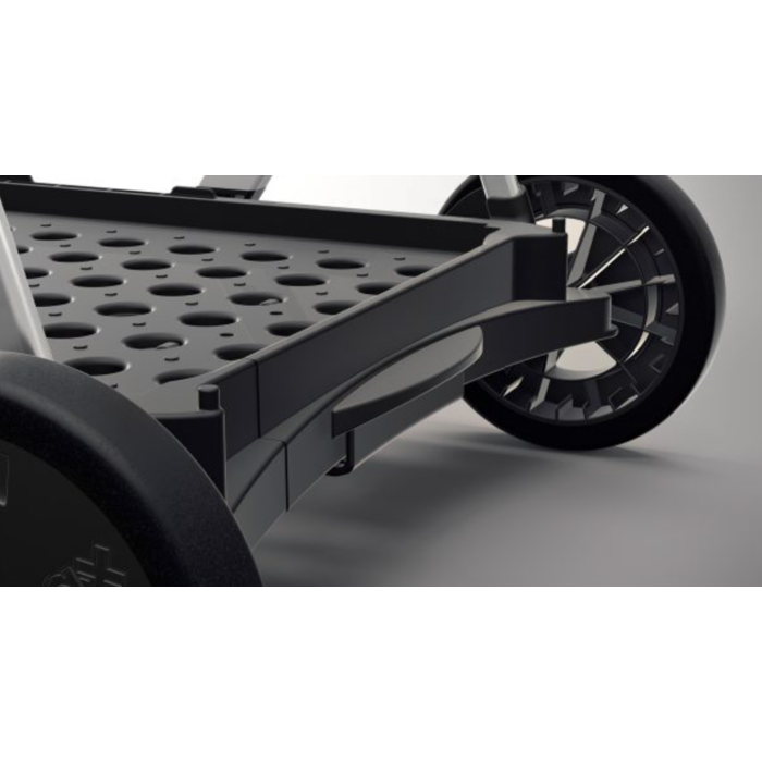 Clax Clax trolley inclusief vouwkrat - Zwart