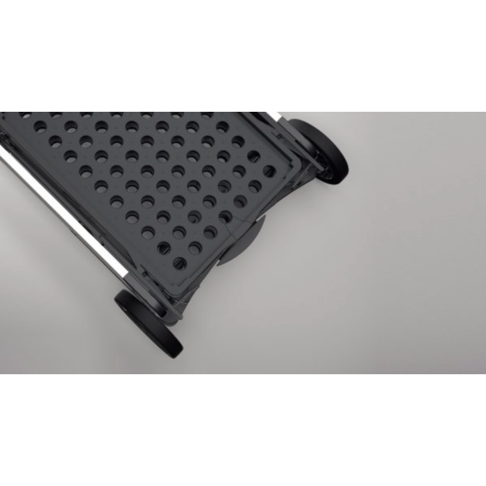 Clax Chariot Clax avec caisse pliante - Noir