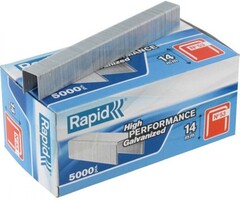 Rapid Schnellspannklammern 53/14 mm 5000 Stück verzinkt