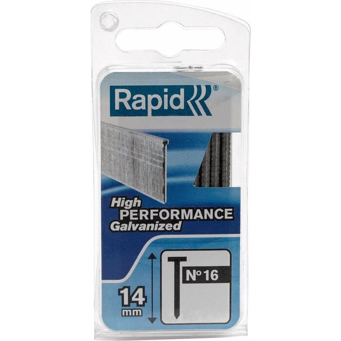 Rapid Clous Rapid - acier inoxydable - 16 - 14 mm - 990 pièces
