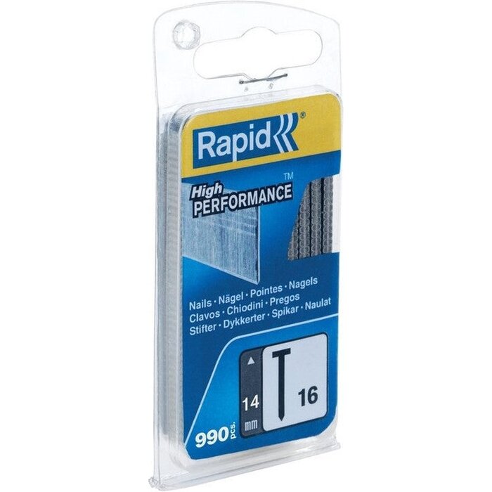Rapid Clous Rapid - acier inoxydable - 16 - 14 mm - 990 pièces