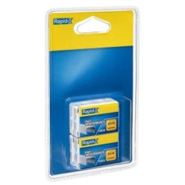 Rapid RAPID 21/4MM NIETEN 4X1000 STUKS