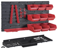 Power Tower Ensemble de rangement d'atelier à panneaux muraux Patrol