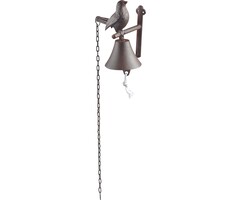 Esschert Design Oiseau de sonnette Dutchlander en fonte