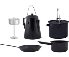 Esschert Design Dutchlander Kampvuur kookset