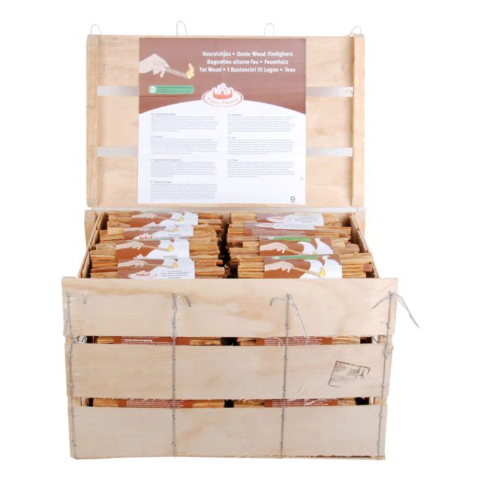 Esschert Design Dutchlander Bâtons de feu/bois gras/bûches d'allumage