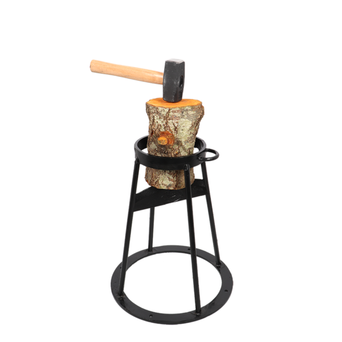 Esschert Design Set de fendeurs de bois d&#039;allumage Dutchlander avec marteau