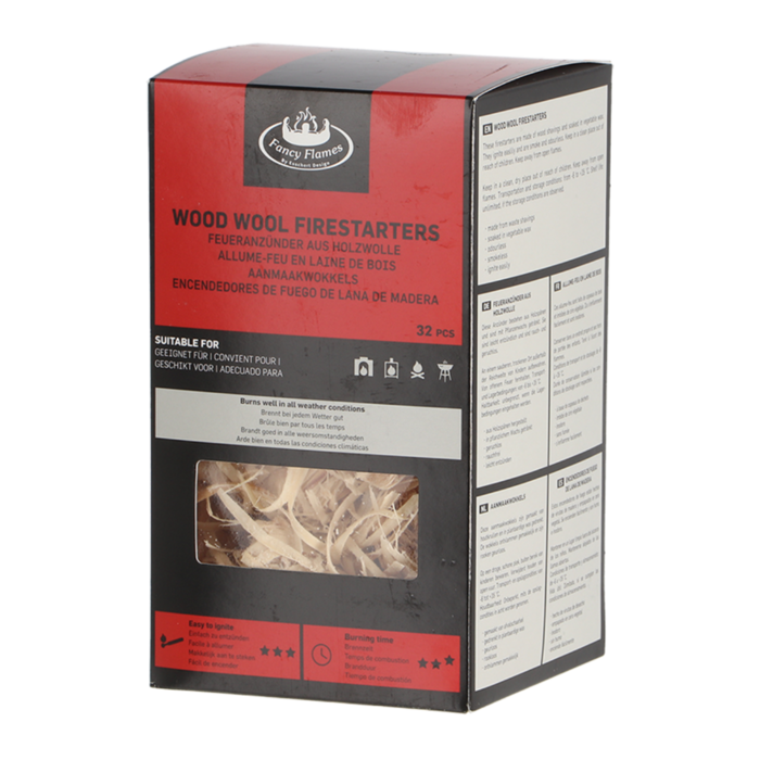 Esschert Design Dutchlander aanmaakwokkels 32 stuks