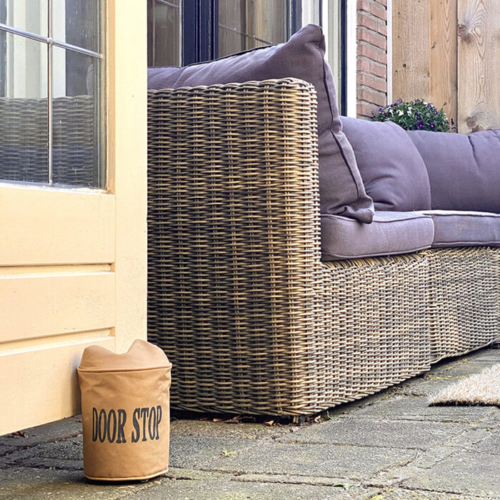 Esschert Design Dutchlander deurstopper met ring bruin