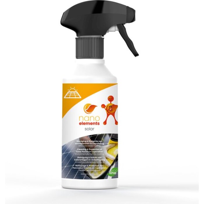 Power Tower Eco Solar Cleaning & Protection 500ml - Nano Elements - Reiniging & Protectie van zonnepanelen - Milieuvriendelijk -