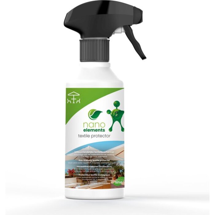Power Tower Eco protecteur textile - Nano Elements - 500ml - Protecteur textile écologique - Déperlant - Coussins/Meubles/Chaussures (textile) / parasols