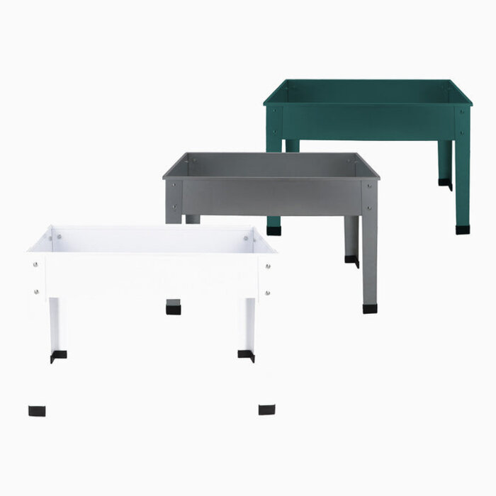 Esschert Design Dutchlander Verhoogde kweekbak metaal antraciet S