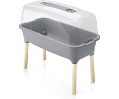 Power Tower Boîte de culture Dutchlander Respana avec pieds en bois