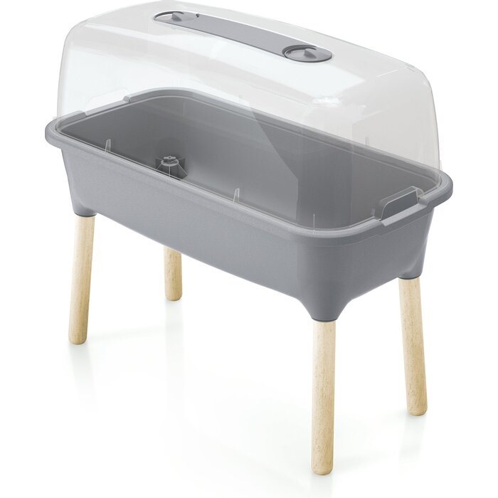 Power Tower Boîte de culture Dutchlander Respana avec pieds en bois