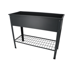 Esschert Design Dutchlander Boîte à langer surélevée métal anthracite L