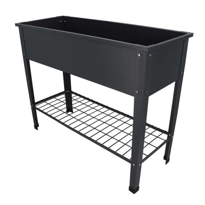 Esschert Design Esschert Design -Verhoogde kweekbak - metaal - antraciet - L