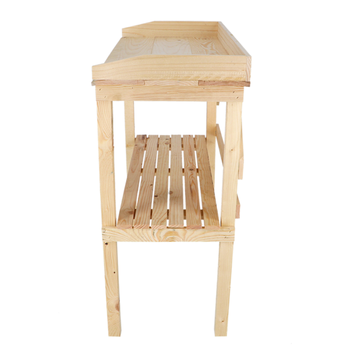 Esschert Design Dutchlander Töpfertisch aus unbehandeltem Holz