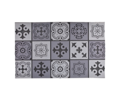 Dutchlander Esschert Design Deurmat 45,5 X 76 Cm Rubber/polyester Grijs