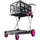 Chariot Clax avec caisse pliante - Rose