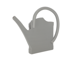 Dutchlander gieter halfrond grijs 2,3 liter