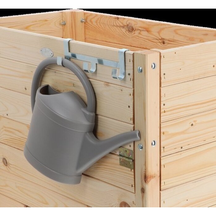 Dutchlander gieter halfrond grijs 2,3 liter