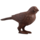 Tuinbeeld Vogel Gietijzer donkerbruin
