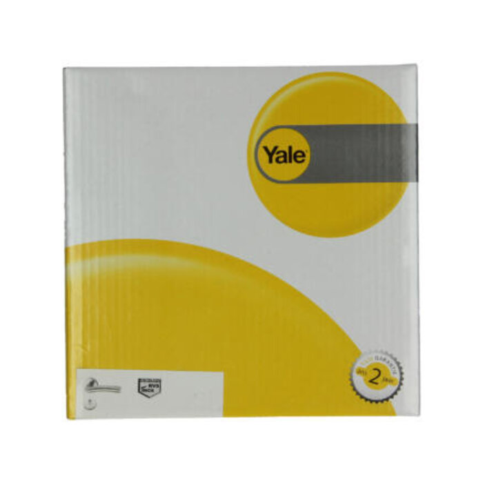 Yale Yale Deal BB poignée de porte sur rosace 53mm acier inoxydable