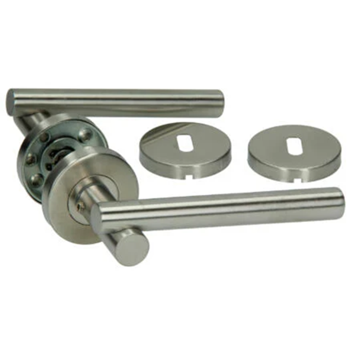 Yale Yale Roy BB deurklinkset op rozet 53mm inox