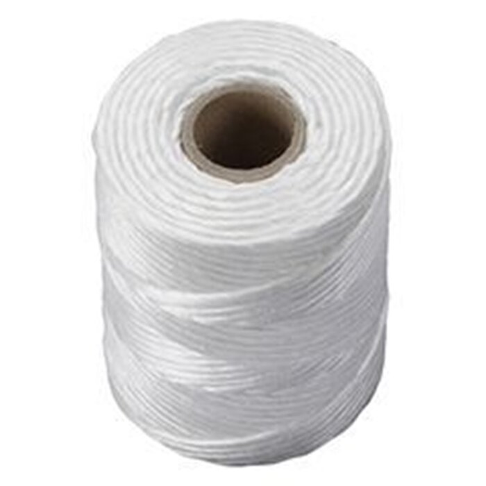 Power Tower dörner+helmer cordelette multi-usages PP blanc 1.0 mm, bobine 100 m