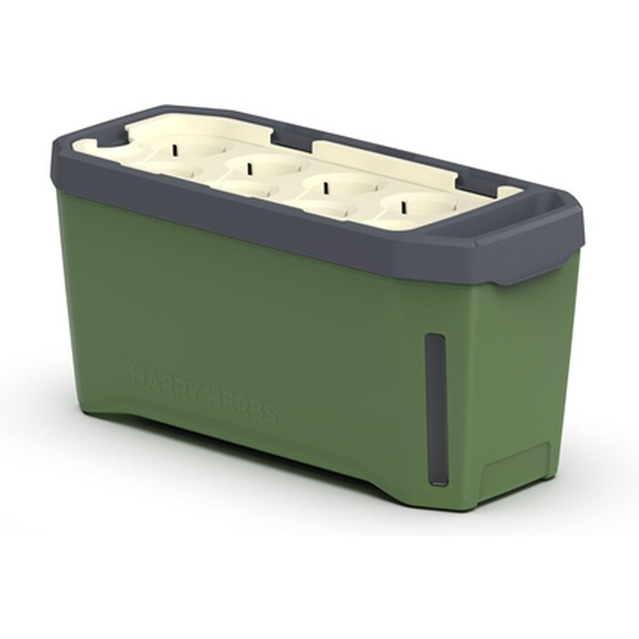 Gusta Garden Gusta Garden Harry Herbs smart Kräuterbehälter mit Deckel, grün