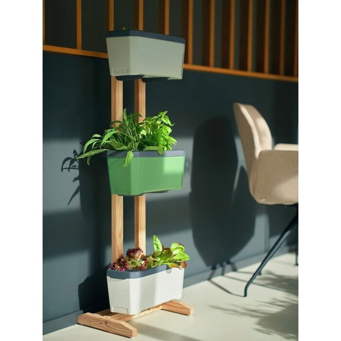 Gusta Garden Stand en bois Gusta Garden Harry Herbs avec supports