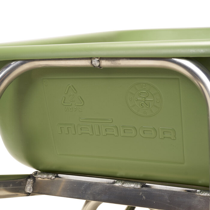 Matador Matador Kruiwagen aluminium,90L Profi-Max Plus hdpe bak groen