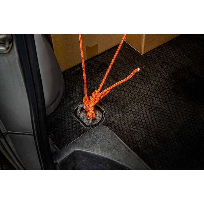 Black & Decker Corde d´arrimage BLACK+DECKER  avec rouleau - 15 mètres - 8MM - Nylon - Orange