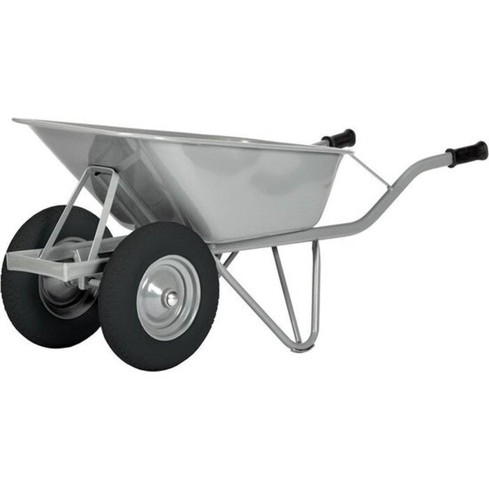 Matador Brouette Matador.100L.renforcé. Pneumatiques à 2 roues avec conteneur rectangulaire