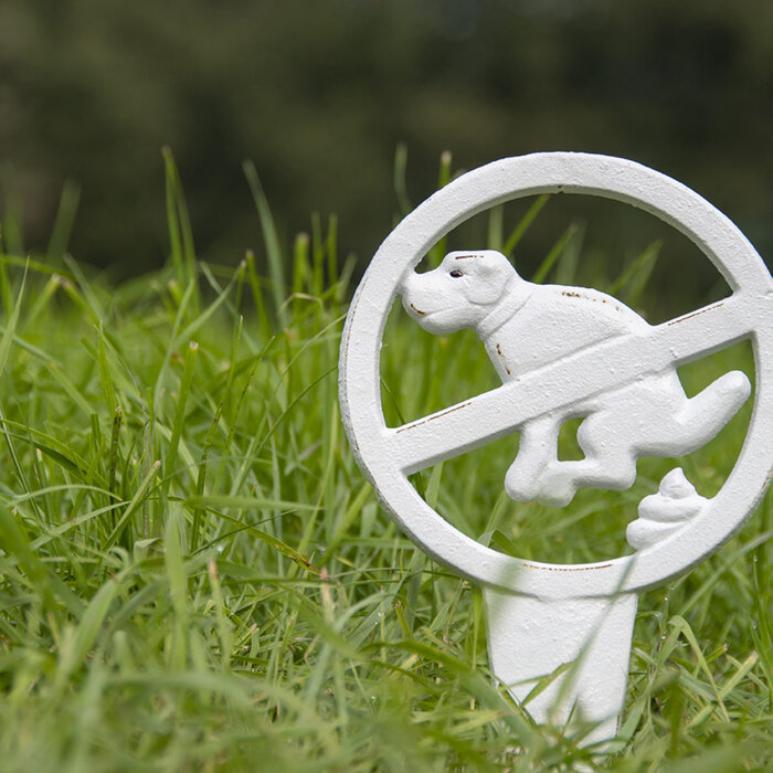 Esschert Design Esschert Design Hundeschild nicht defäkieren - Gusseisen - 15x0,8x30cm