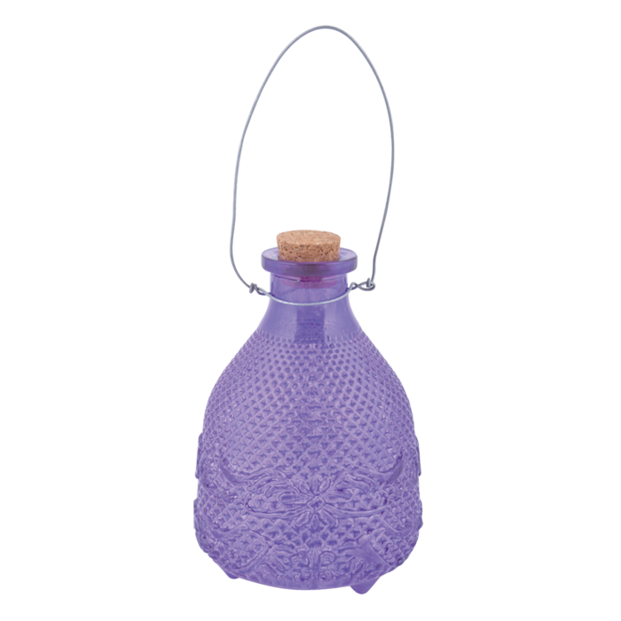 Esschert Design Dutchlander Vintage Wespenfalle Tartan Glas S lila