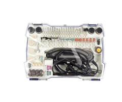 Toolland Elektrische Präzisionsbohrmaschine - Gravierset - Multitool 190 Teile