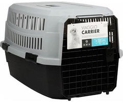 Power Tower M-pets Hundetransportbox Viaggio 68 X 47,6 X 42 cm Schwarz/Grau