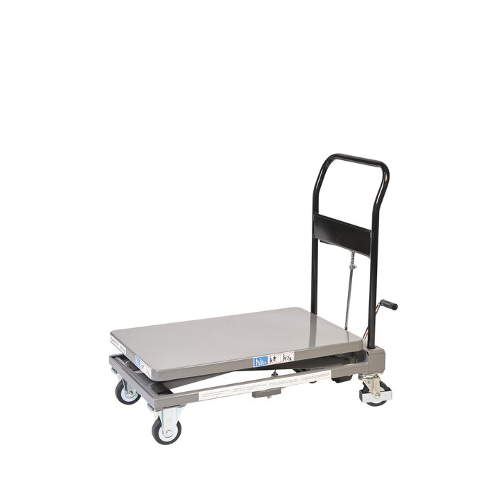 Matador Table à ciseaux Matador 250 kg 80x50cm, hauteur 85cm