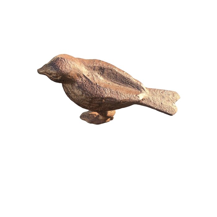 Esschert Design Garten Statue Vogel Gusseisen