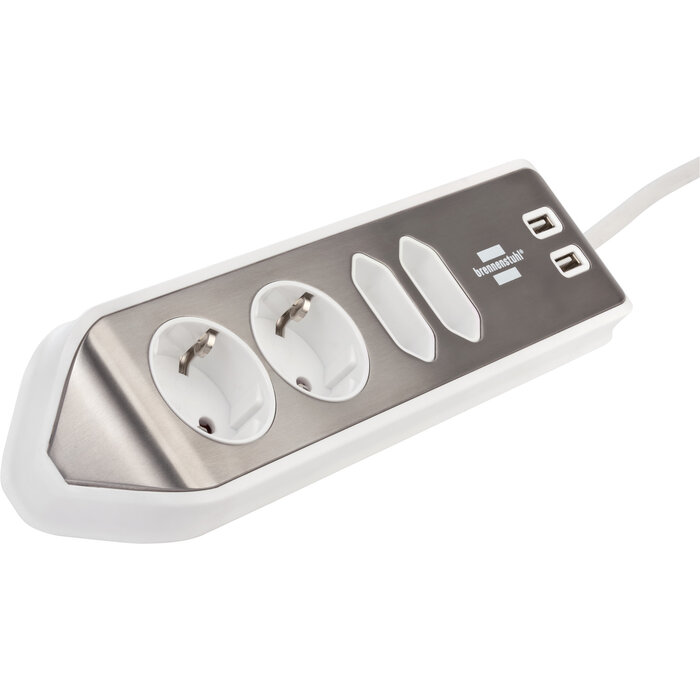 Brennenstuhl brennenstuhl®estilo hoekstopcontact 4-voudig