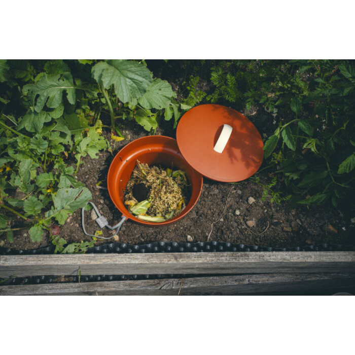 Power Tower Lombricomposteur à enfouir directement dans le sol Lime Green